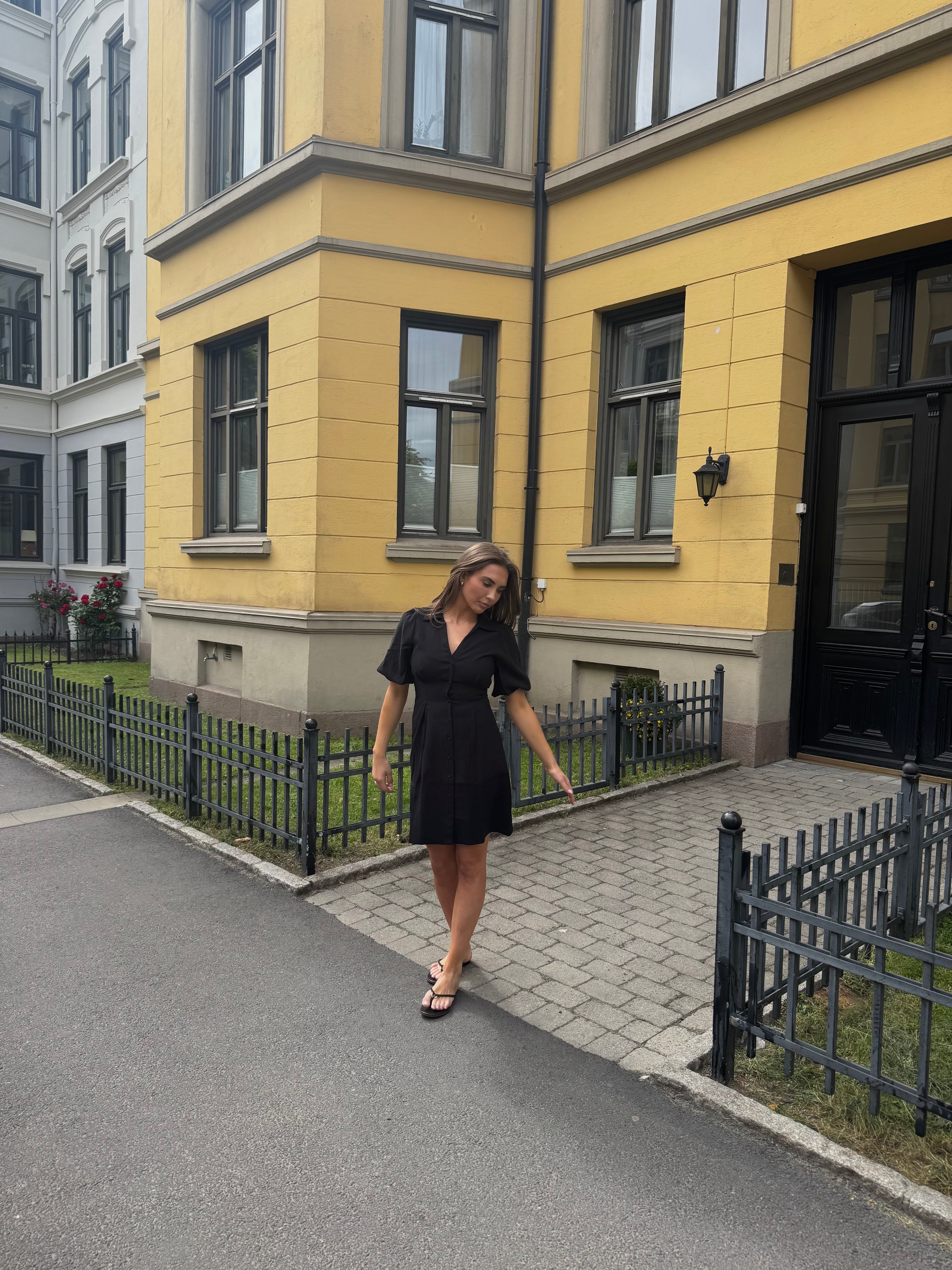 OBJFIA Short Dress - Black